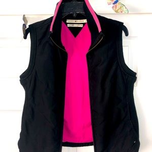 Tommy Hilfiger Vest Black & Pink